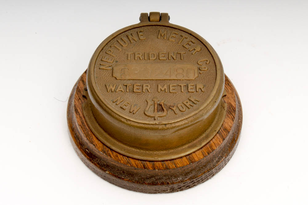 Vintage Trident Water Meter Cover EBTH